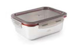 CAIXA ALIMENTOS RECT.800ML INOX ECOINOX